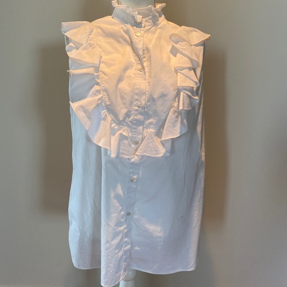 G.Label ruffle shirt as seen on Gwyneth Paltrow - Picture 4 of 7